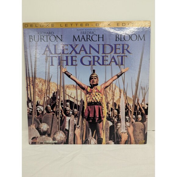Alexander The Great Richard Burton Laser Discs MGM/UA Home Video 1992 - Picture 1 of 12